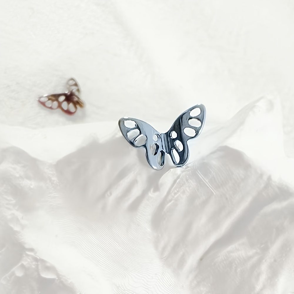 Cute Gradient Color Butterfly Earrings